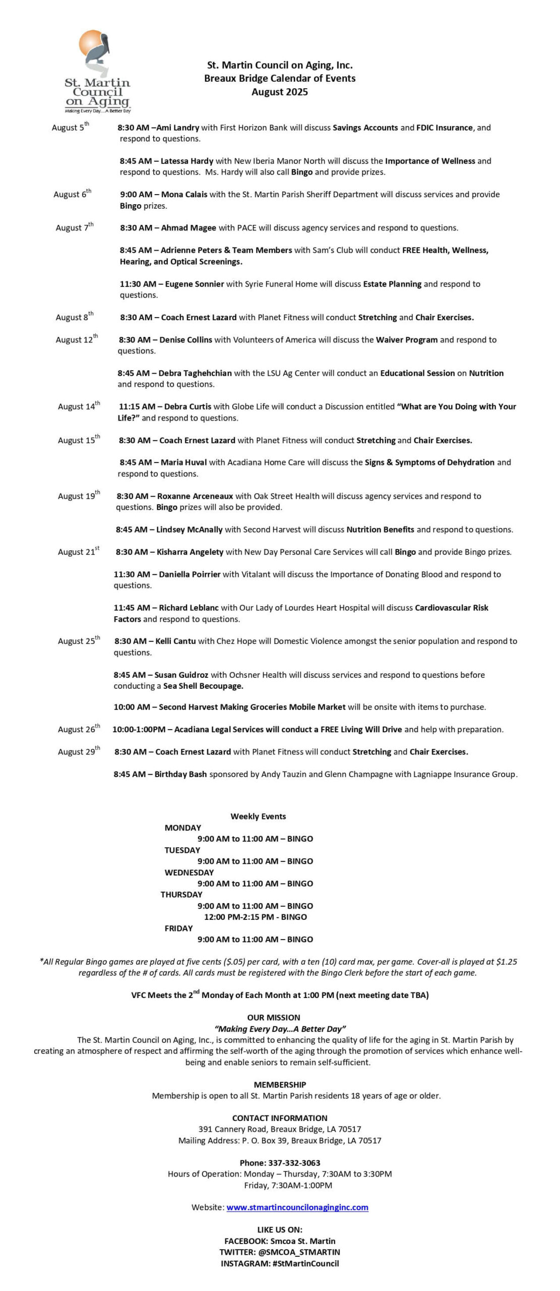 SMCOA Calendar of Events_FY 2025_26_BB_August