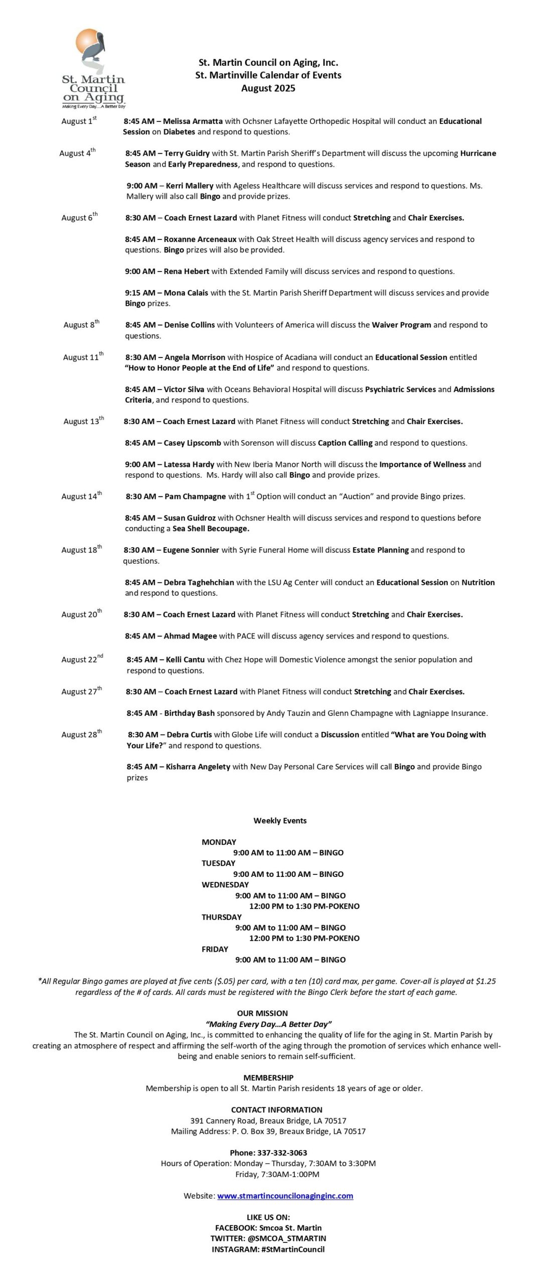 SMCOA Calendar of Events_FY 2025_26_STM_August